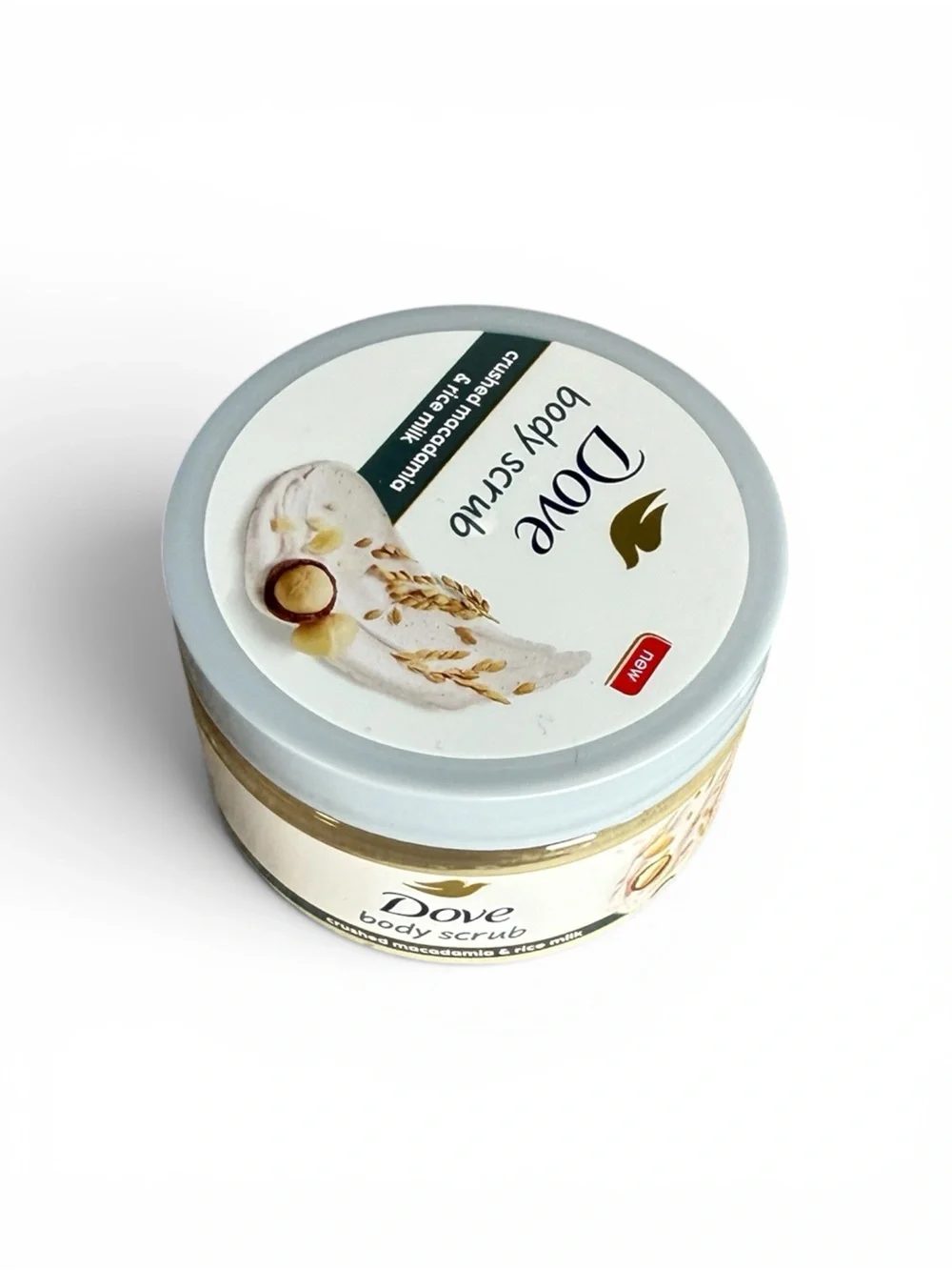 🏷️‼️5/$25🏷️‼️💚DOVE💚Crushed Macadamia & Rice Milk Body Scrub/NIP